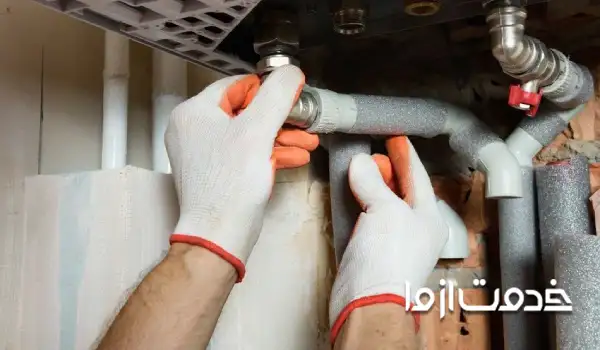 لوله کشی گاز در ساری